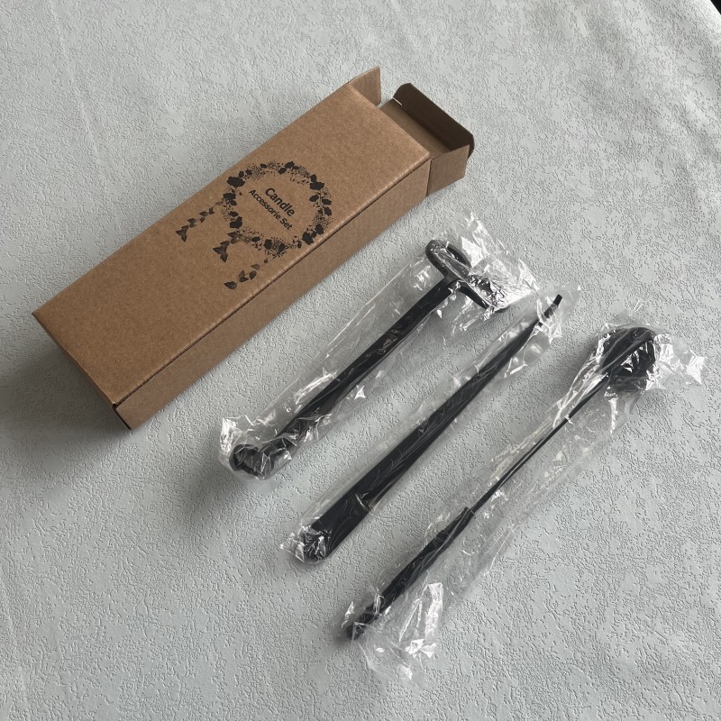 香薰蜡烛工具三件套灭烛钩子灭烛罩灯芯剪蜡烛剪刀灭火罩厂家现货详情17