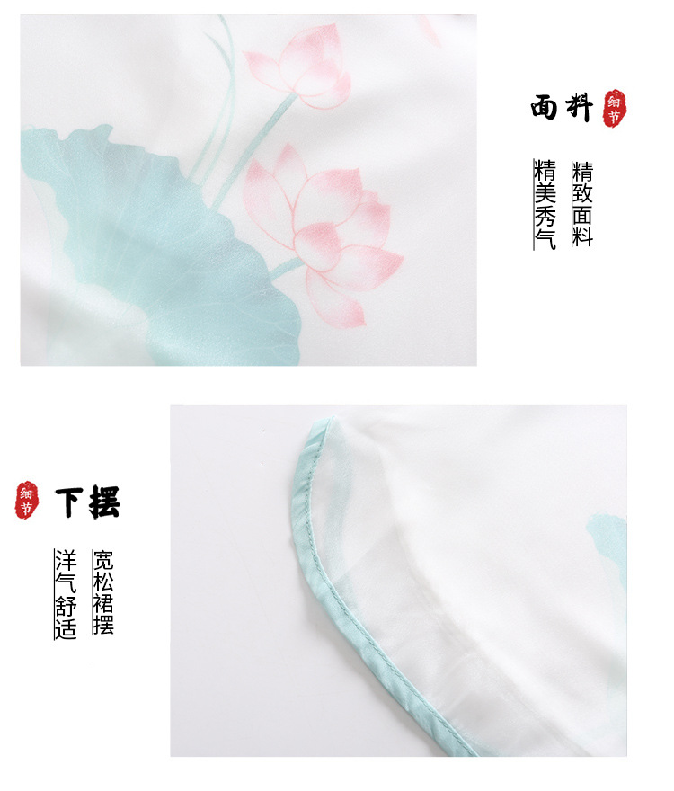 国潮汉服儿童套装春秋男女童唐装裙装公子服宝宝新中式古风演出服详情6