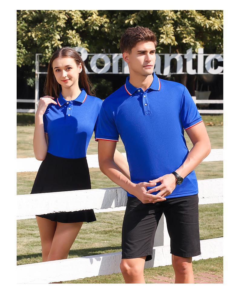 翻领Polo衫T恤定制企业广告衫文化衫订做速干短袖男工作服印logo详情25