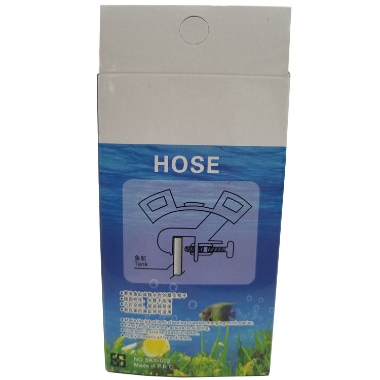 The Baojie Aquarium Fish tank products water pipe fixing clamp, a multi-functional water pipe clamp, can hold pipes with diameters ranging from 8 to 16mm pic 22