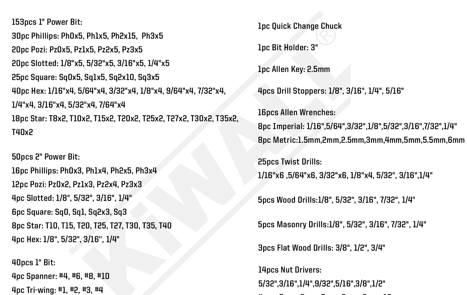 318件套多功能工具箱套装 螺丝刀麻花钻套筒批头维修打孔五金工具详情8