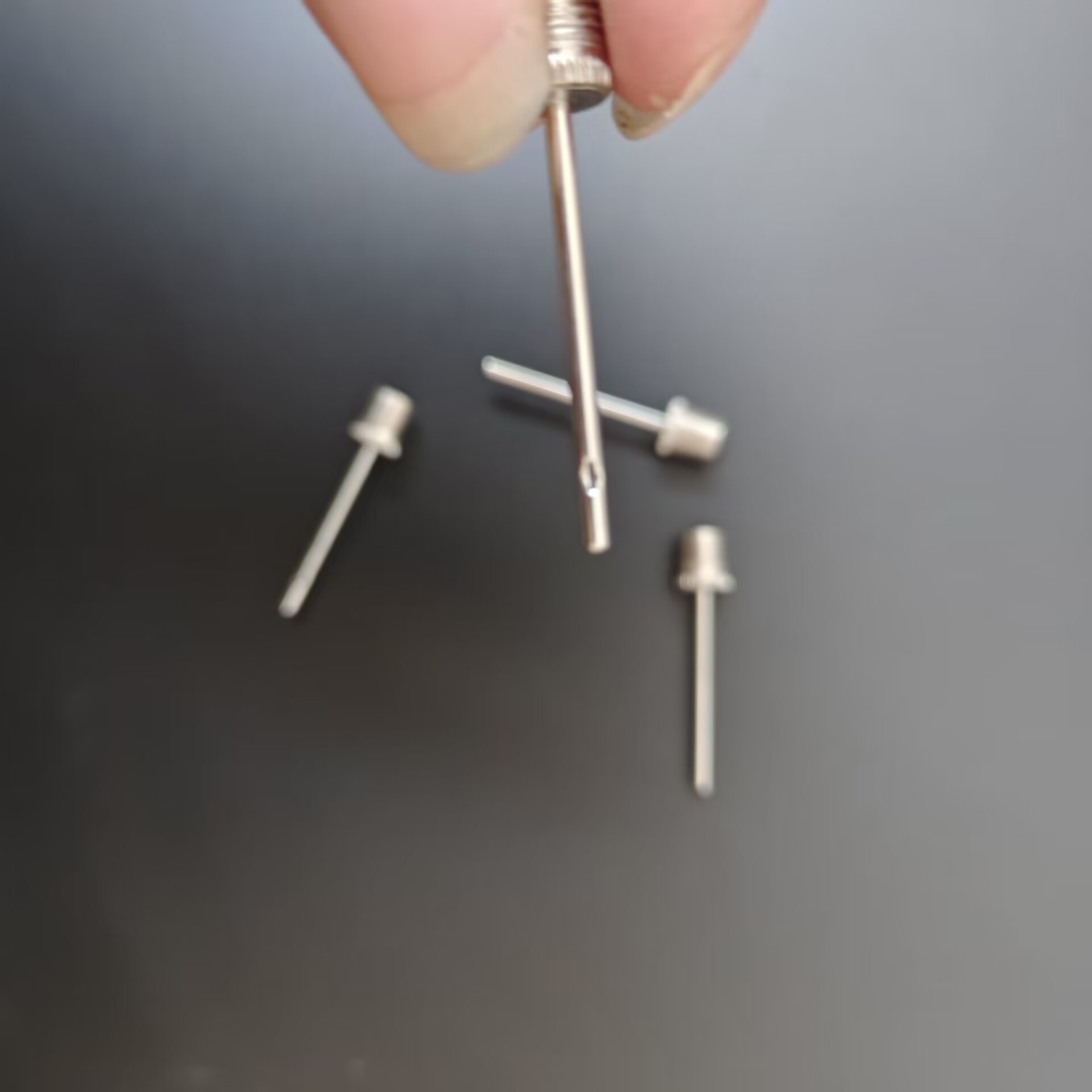 Iron ball needle set, ball needle tip, basketball and football metal inflation needle, air pump, hardware accessories, inflation equipment pic 4