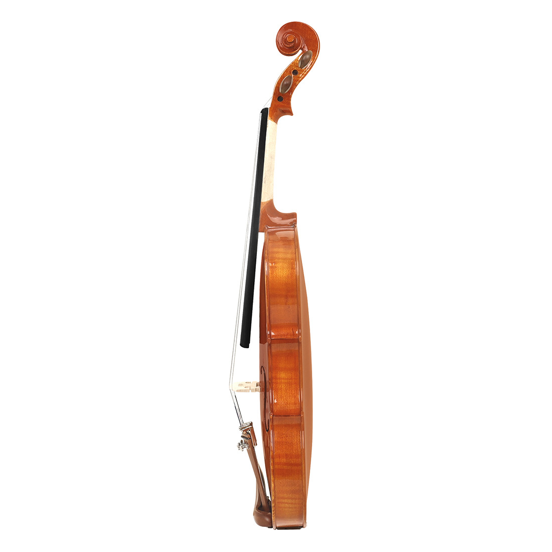 Wholesale handmade maple violin AV-609 natural tiger-patterned jujube wood violin for children and adults 4/4 popular violin pic 18