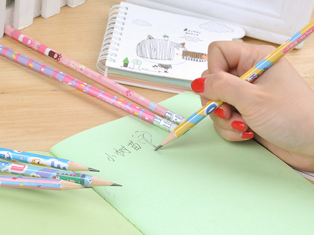 Boxed sapling pencil set, student eco-friendly HB pencils, student stationery pencils, school supplies wholesale pic 8