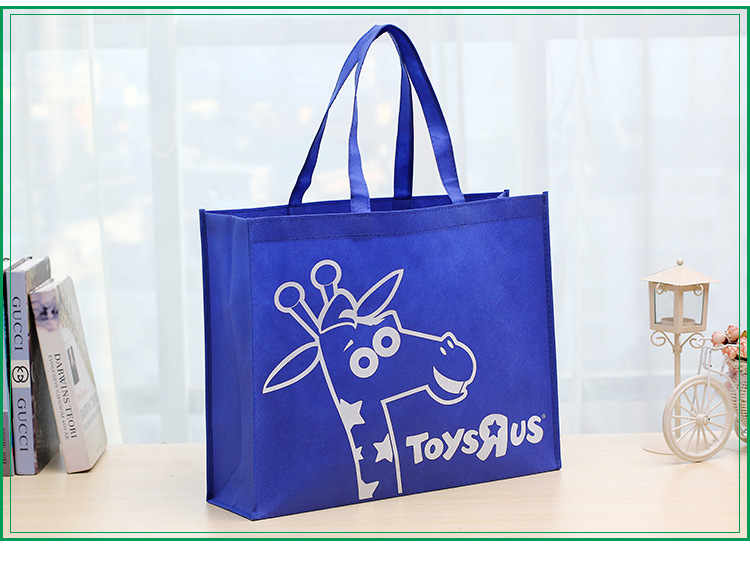 Factory wholesale foldable non-woven fabric handbags, logo printable advertising shopping promotion bags, gift non-woven fabric bags pic 11