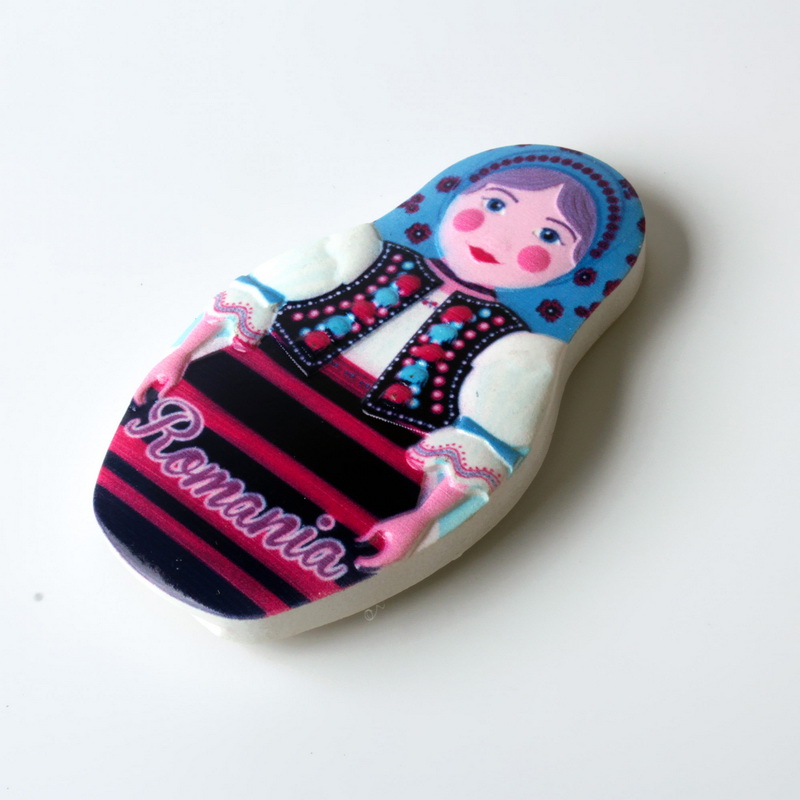  世界著名城市旅游纪念品 家居装饰 罗马尼亚磁性树脂冰箱磁贴现货批发 详情5