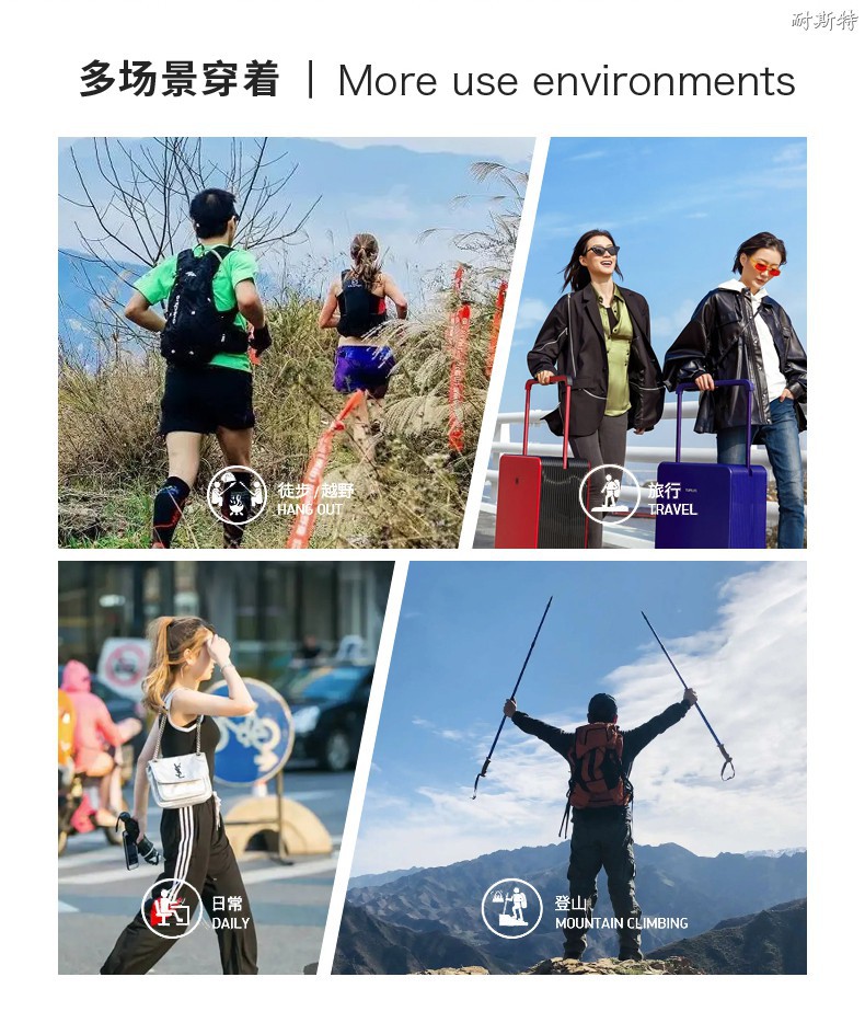 跨境大码情侣登山鞋网面透气露营越野徒步鞋软底女专业户外运动鞋详情21