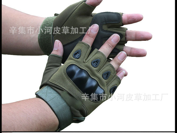 Special Forces tactical half-finger gloves, male reporter Black Eagle Sports Outdoor fighting anti-slip military fan cycling sun protection gloves pic 14
