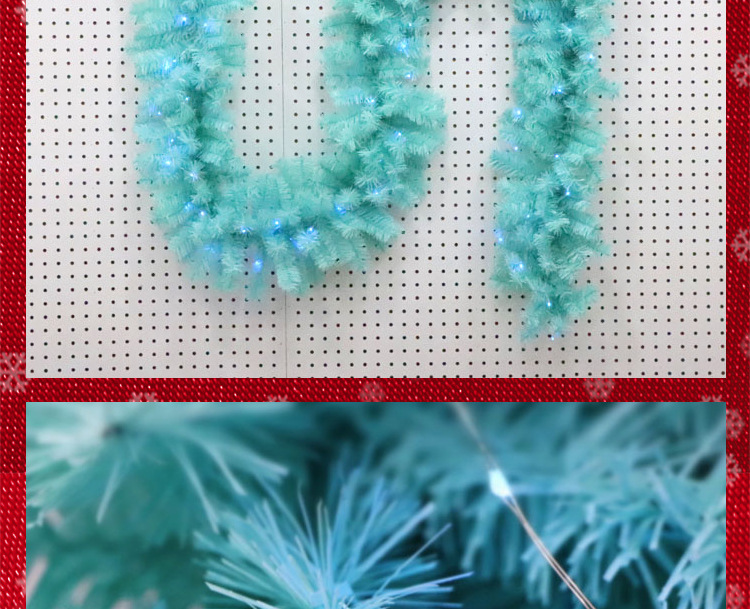 2.7-meter Christmas decorative rattan, encrypted luxury Christmas ornaments, rattan hanging ornaments for hotels, shopping malls and bars pic 38