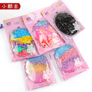 彩色少女发圈扎发头绳春天色简约盒装无接缝皮筋基础百搭韩版发饰详情6