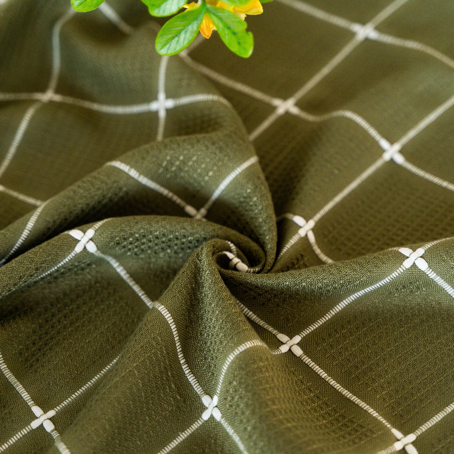 Cross-border TEMU Xiyin round table cloth, Japanese cream white tassel tablecloth, table cloth, cover cloth, Amazon factory wholesale pic 52