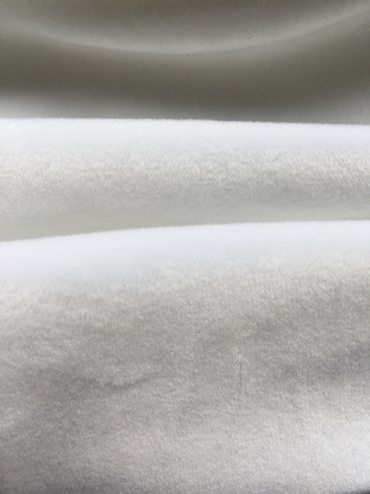 In stock: white crystal super soft short plush digital printed fabric, pillow fabric, blanket, natural white bleached super soft fleece pic 6