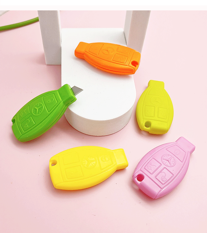 Creative car mini utility knife, small size wholesale, portable express delivery opening and box opening knife, envelope opening and paper cutting tool knife pic 10