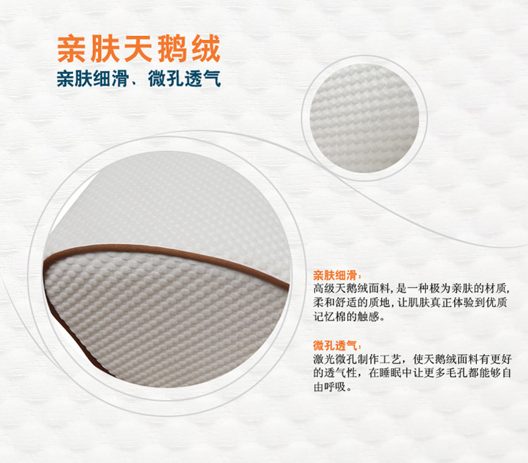 记忆枕保健慢回弹枕头批发 蝶型枕详情14