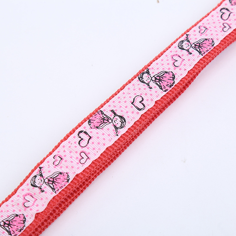 2.5 Fashion patch Pet leash, nylon leash, dog chain leash, pet supplies factory direct sales pic 9