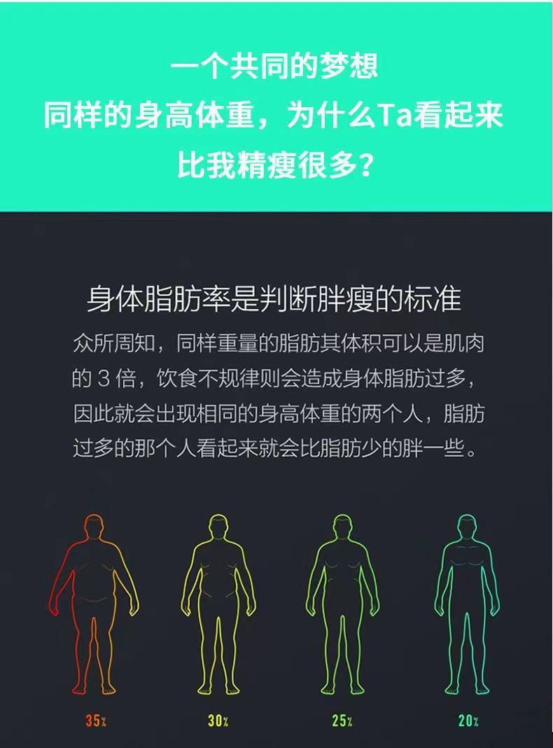 体脂称 智能蓝牙体重秤电子秤称重秤家用健康秤人体称外贸详情5