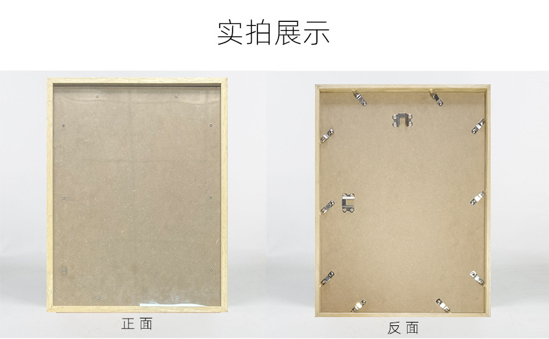 Creative oak picture frames and modern, simple landscape living room decorative paintings in the InS-style dining room and bedroom of Guangdong factory pic 19