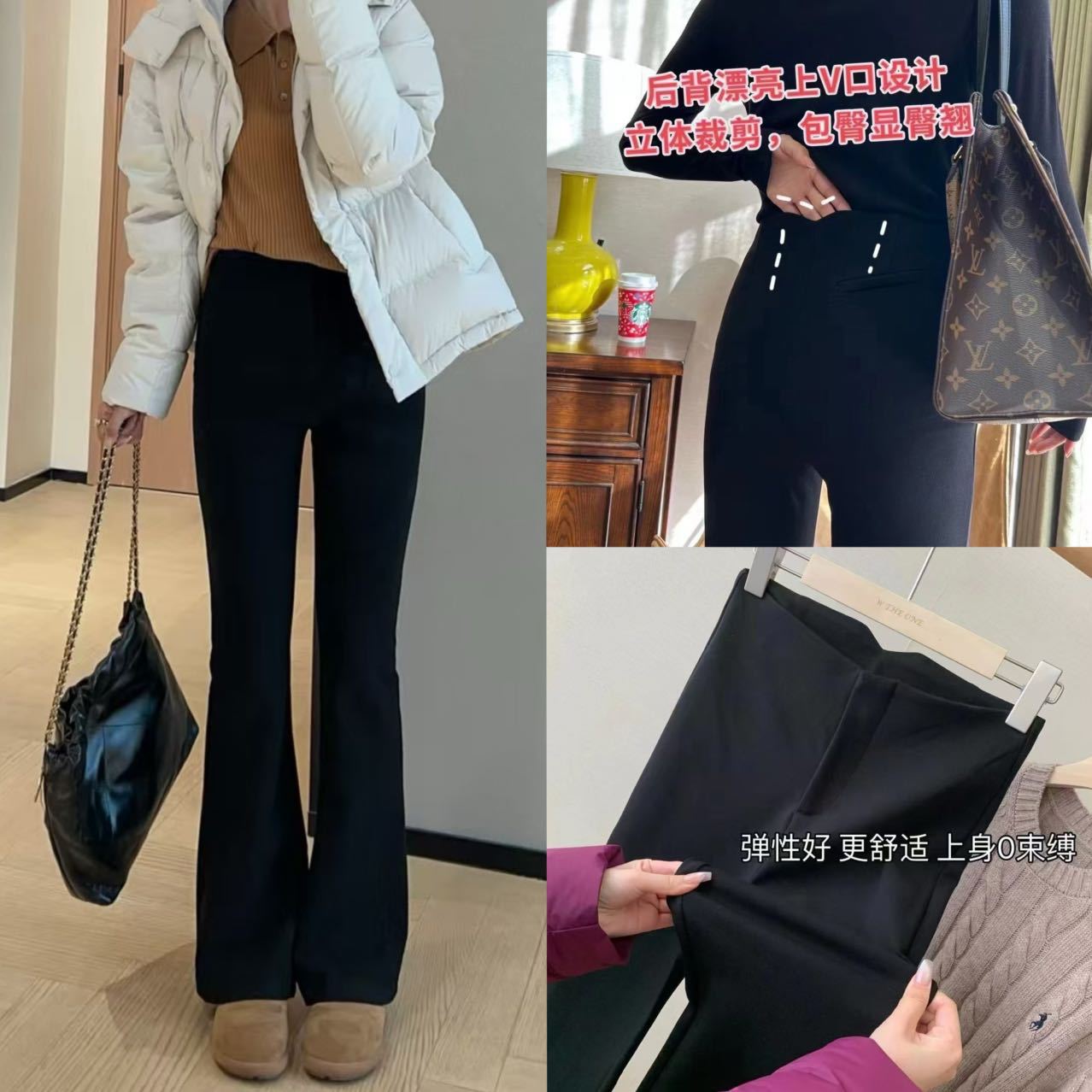 Playful and youthful embroidered printed puppy loose straight top straight-shoulder round-neck long-sleeved T-shirt for women 2025 early Spring G021418 pic 5