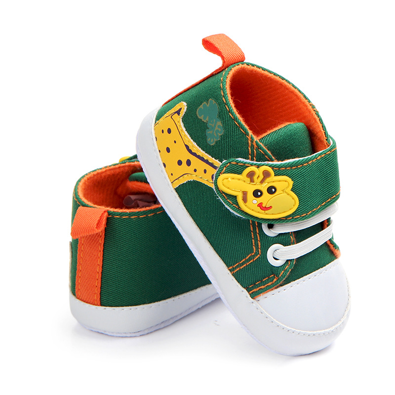 Factory direct sales of best-selling items: Cartoon giraffe pattern baby shoes, small anti-slip walking shoes 0011 pic 11