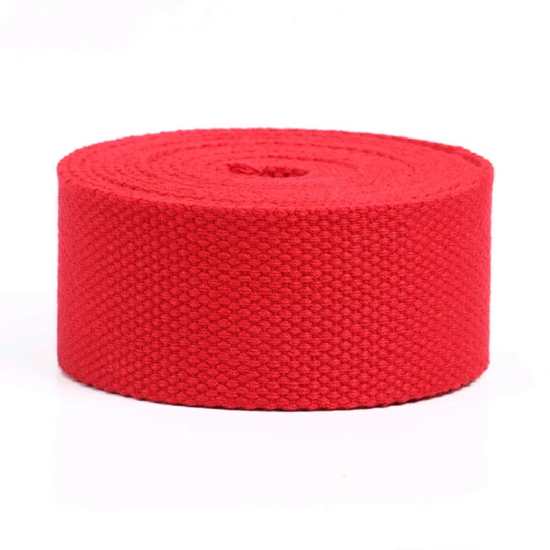 Polyester-cotton herringbone woven straps for clothing, shoes, hats, home textiles, accessories, edge straps, handbags, woven straps, cotton straps, belts, backpacks pic 9