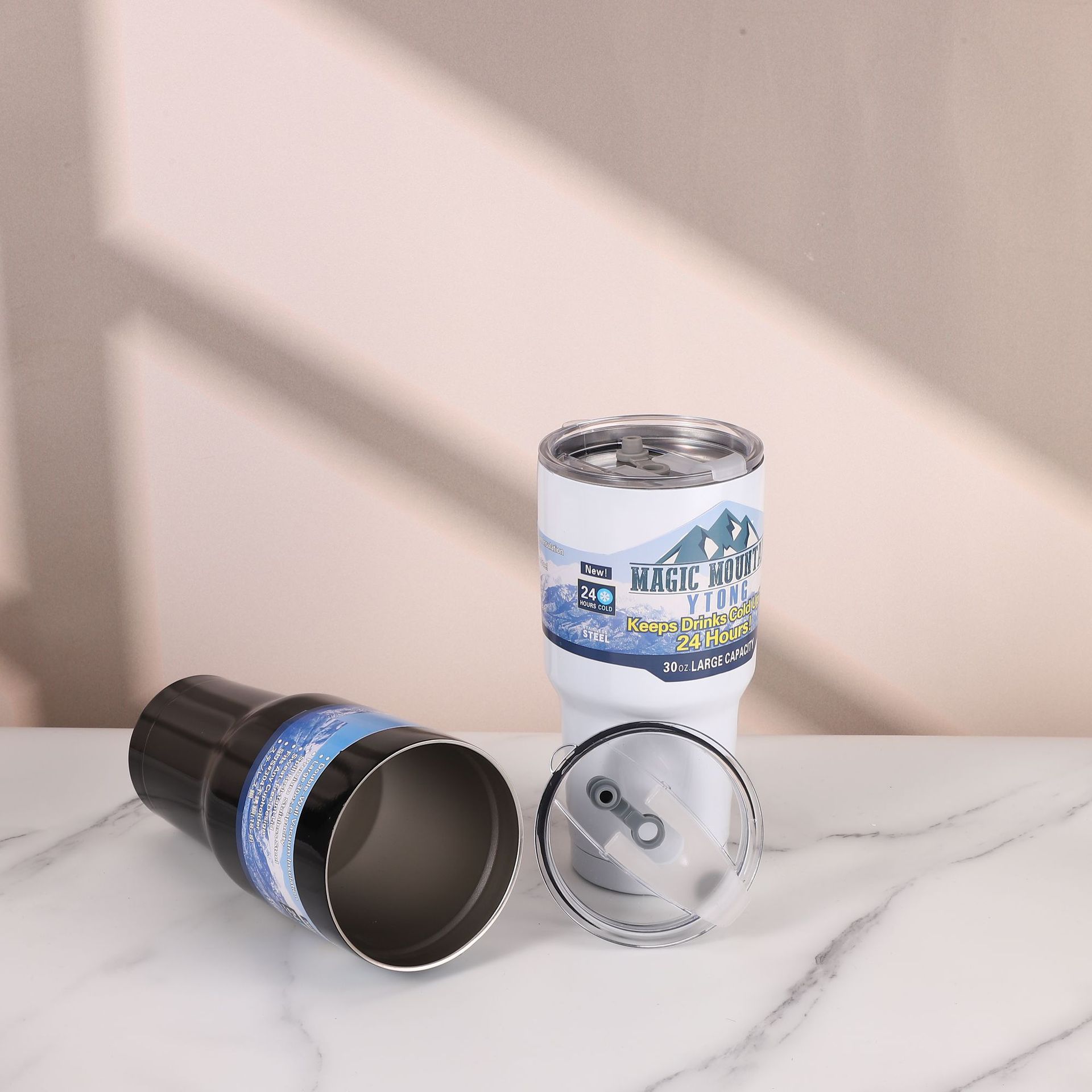 304不锈钢保温杯20oz30oz冰霸杯户外旅游便携水杯随手车载汽车杯详情4