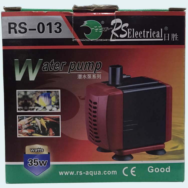 Baojie Aquarium Fish Tank Landscape Device, Fish Tank Submersible Pump, Risheng Pump RS-03 13 23 33 Factory Wholesale pic 29