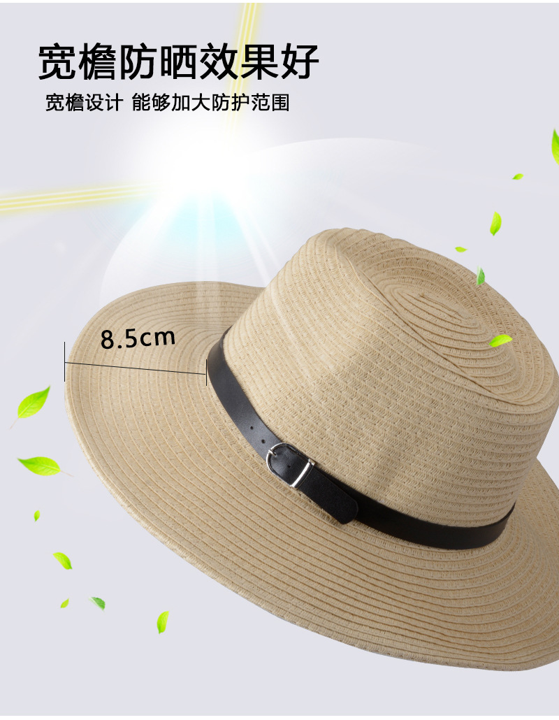 Sunshade fishing hat for men, summer foldable sun hat for men, trendy denim hat, wide-brimmed straw hat for men, outdoor sun protection hat pic 11