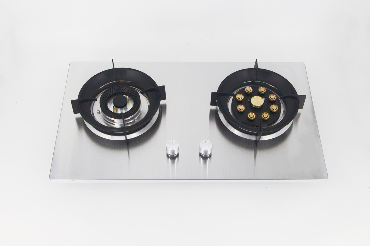 特惠低价款嵌入式家用煤气灶批发不锈钢自带熄火保护台嵌两用双灶详情2