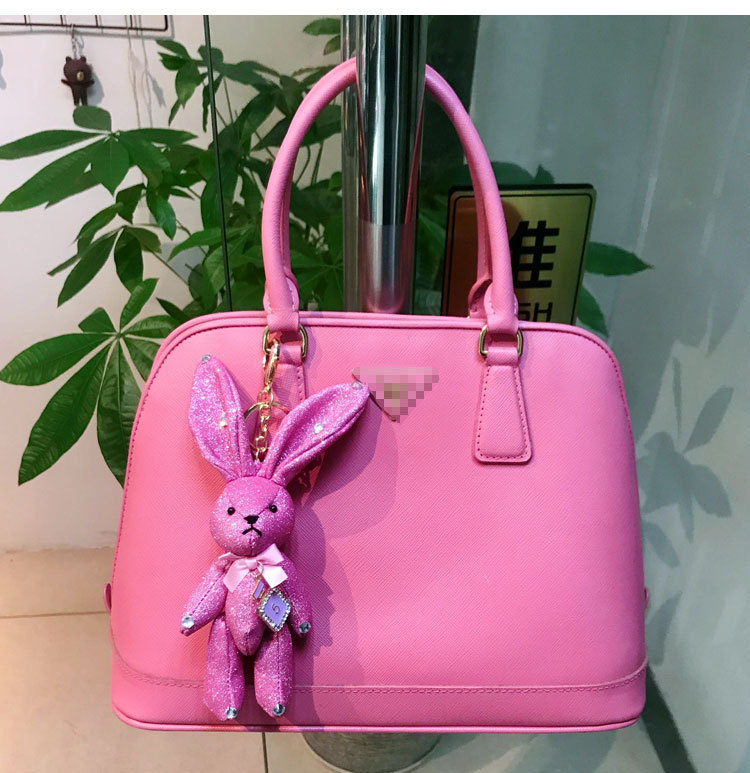 cute keychain gifts bag hang accessories mobile rabbit cloth详情9