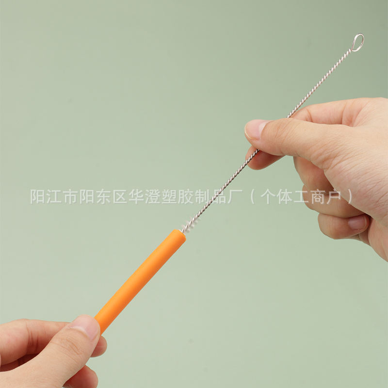 彩色硅胶吸管学生儿童果汁饮料饮水管直管弯管斜口奶茶吸管批发详情27