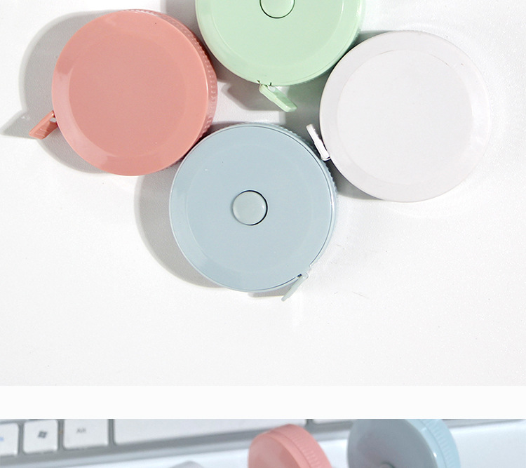 Mini tape measure, household student portable meter measure, flexible tape measure, leather tape measure for measuring the three measurements, leg, waist and chest measurements, and clothing ruler pic 9