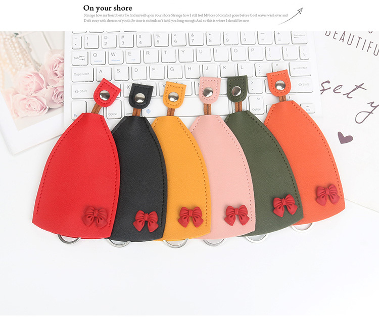 时尚创意抽拉式卡通可爱个性女士汽车钥匙包收纳大众奔驰小巧迷你详情22