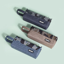 韩版大容量拉链笔袋 pencil case PVC文具包铅笔袋 笔袋定制logo详情8