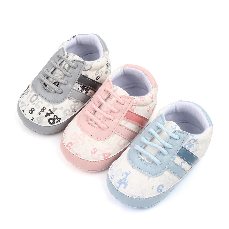 Baby shoes for 0-1 year old, soft-soled infant shoes, anti-slip soft-soled walking shoes, baby sports shoes for spring and autumn, 2763 pic 2