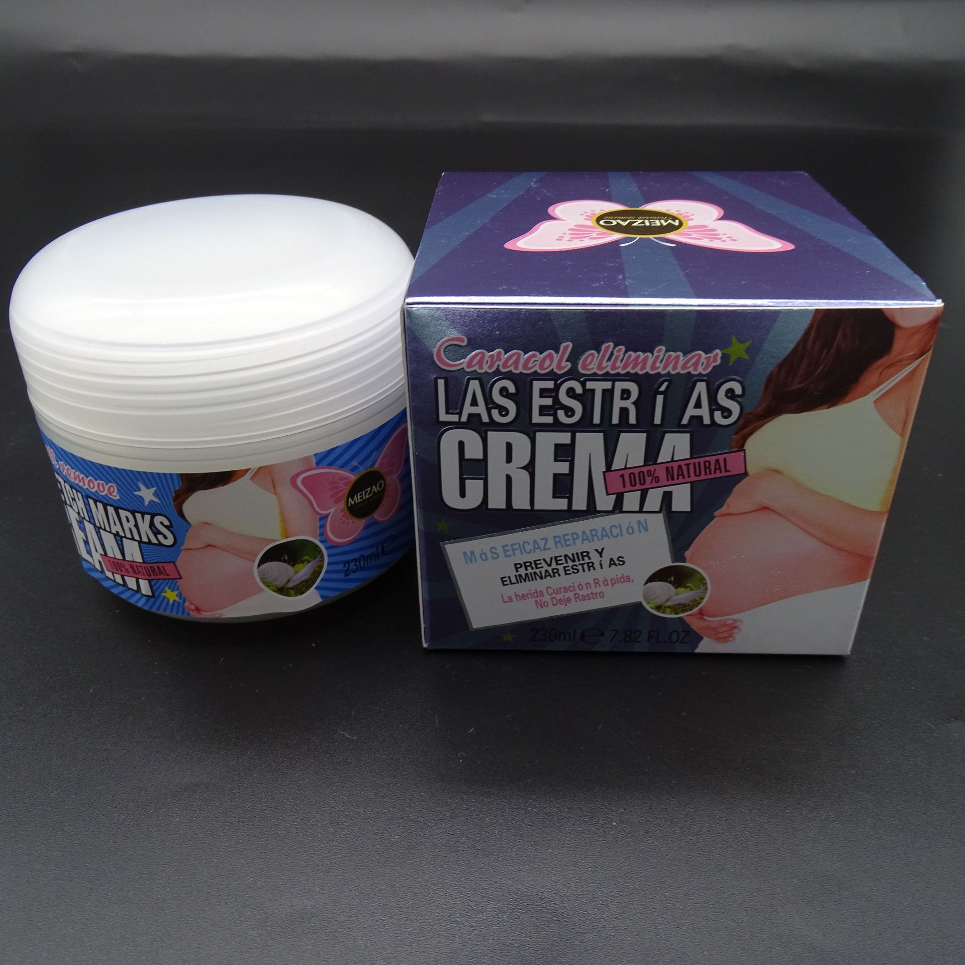 按摩纤体霜补水保湿紧致肌肤丰满霜胸臀霜身体霜英文版仅供出口详情5