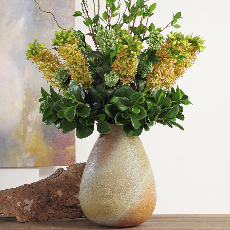 Dongli Flower Industry Factory offers wholesale of high-end artificial green plants with a touch, including green leaf jade and peperomia, as well as bouquets, desktop potted plants, and decorative flower arrangements pic 1