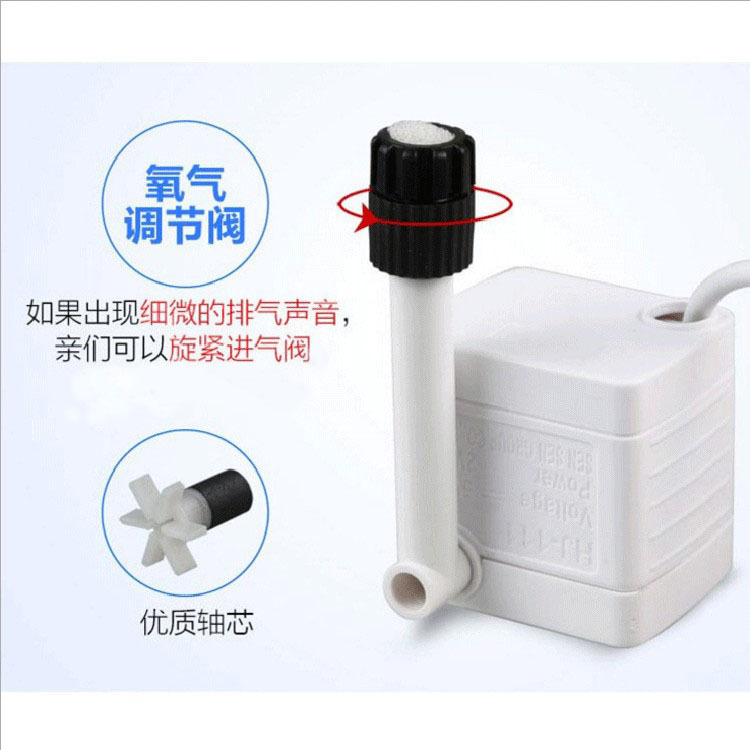 YA fish tank replacement submersible pump, silent household small multi-functional circulating filtration water pump, fish tank replacement water pump pic 1