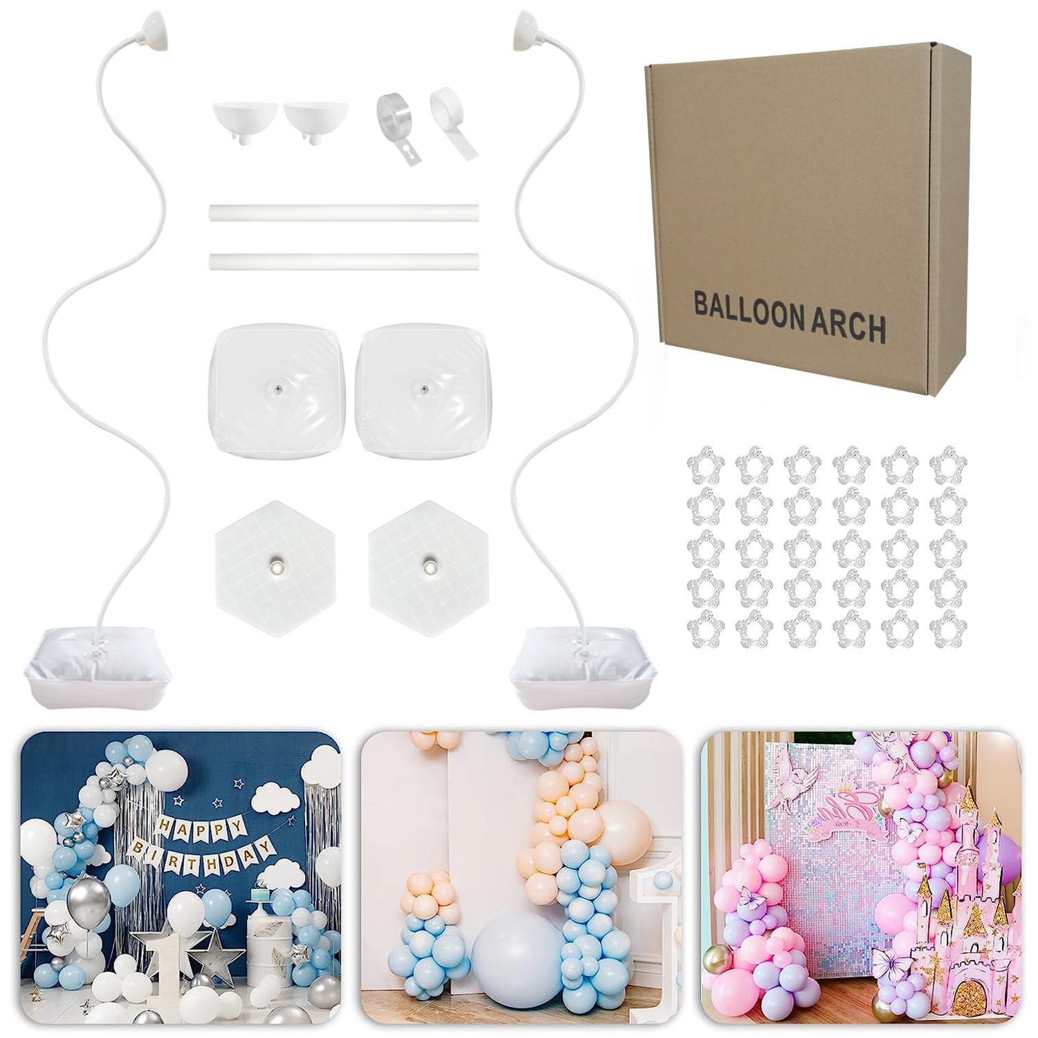 Wedding arch iron art frame, wedding road guide props, stage background decoration, wedding moon cave arch support pic 8