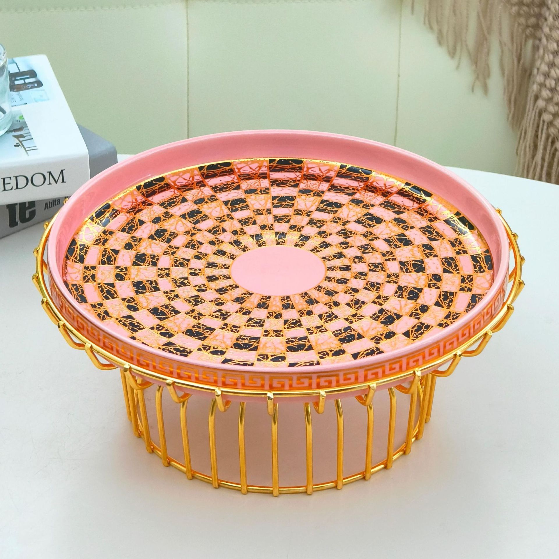 Creative Nordic light luxury style fruit platters, modern home tea break table decorations, afternoon tea fruit cakes and pastries, high-end Nordic light luxury style fruit platters, modern home tea break table decorations, afternoon tea fruit cakes and pastries pic 6