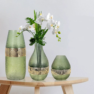 高档珐琅彩琉璃花瓶摆件客厅插花美式玄关创意装饰工艺品花器批发高档珐琅彩琉璃花瓶摆件客厅插花美式玄关创意装饰工艺品花器批发详情1