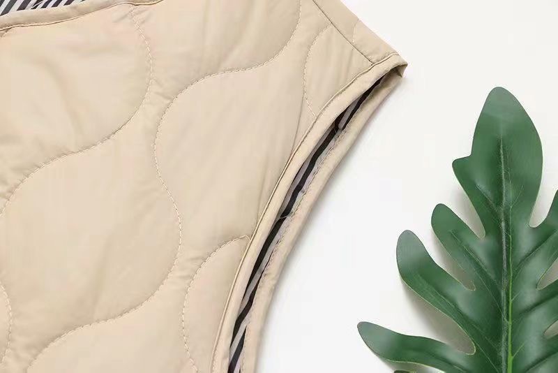 女士马甲2024新秋冬季新款加绒加厚保暖坎肩背心高档贴身面料详情10