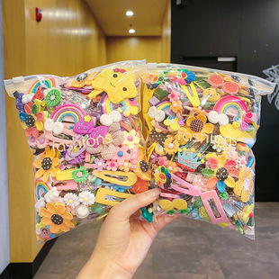 粉色多巴胺发卡y2k发夹配饰女式圆形无痕可爱小边夹新款刘海夹女详情15