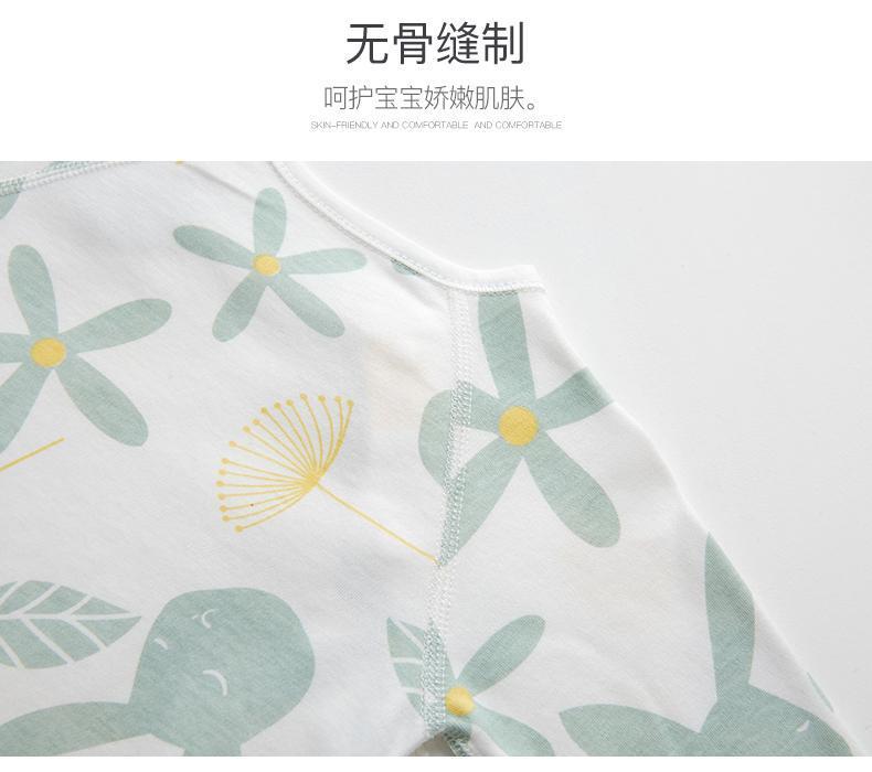 宝宝秋衣单件上衣春秋夏季打底婴儿衣服幼儿男女和尚儿童内衣详情7