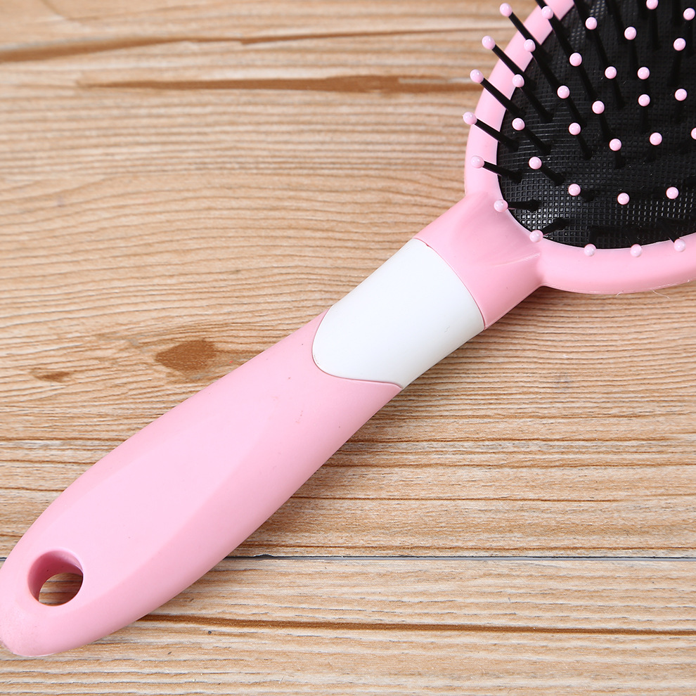 Factory direct sales of air cushion combs, massage combs, curly hair combs, cute pink smooth hair care and anti-static combs pic 6