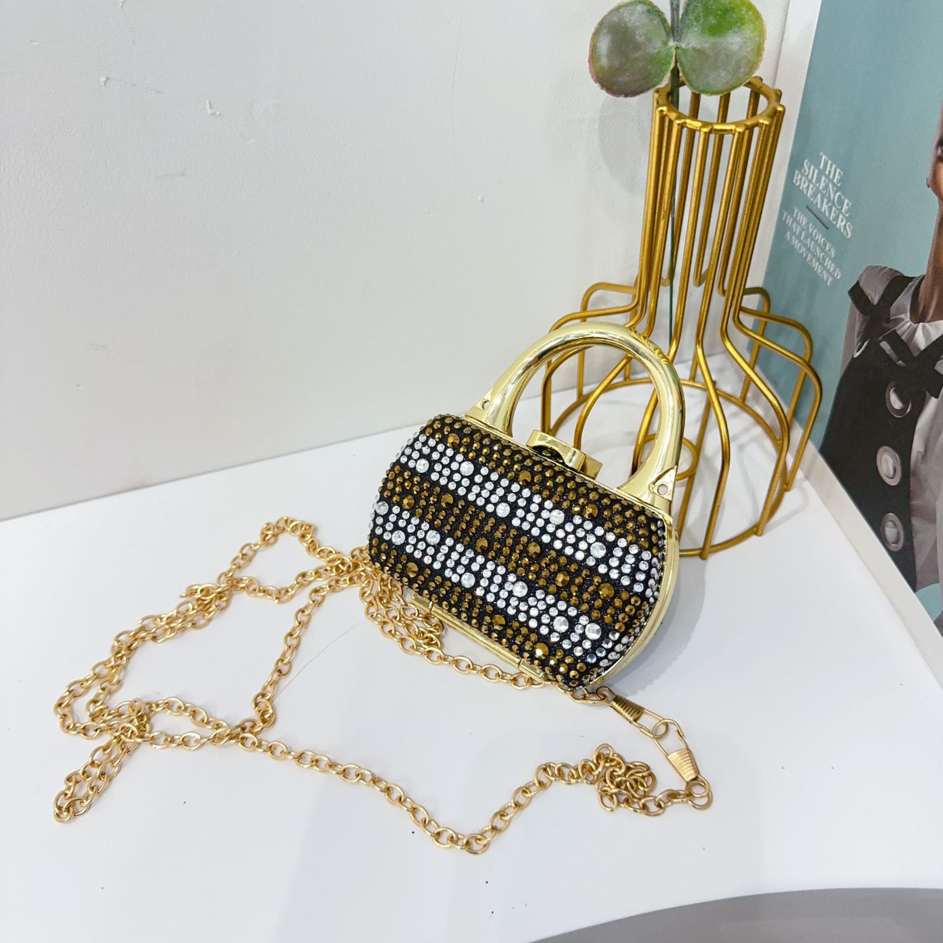 迷你包口红包女2025新款跨境外贸镶钻斜挎小包装饰包儿童包女包包详情32