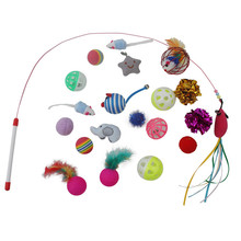 厂家批发猫玩具12件套猫薄荷玩偶塑料铃铛猫咪互动玩具 猫猫用品详情10