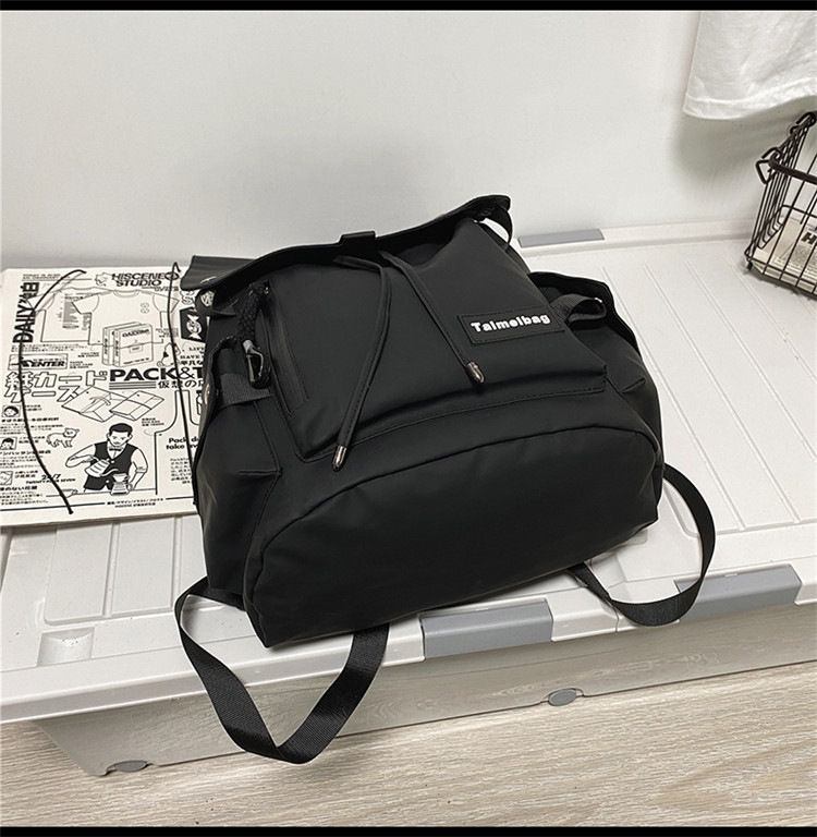 批发机车大容量防水学生书包新款双肩包跨境背包高级感潮牌休闲女详情10