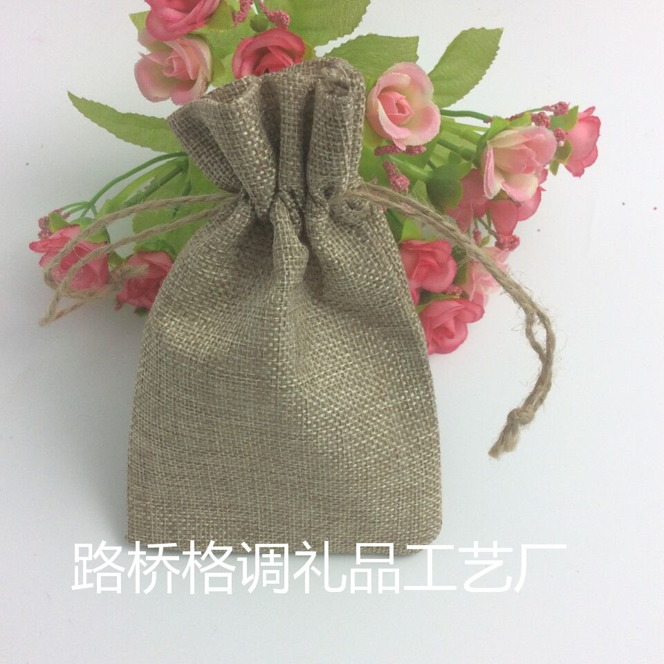 【 Factory Direct Supply 】 Creative retro printed jewelry drawstring cloth bags with drawstring openings. Customized drawstring cloth bags based on provided drawings pic 21