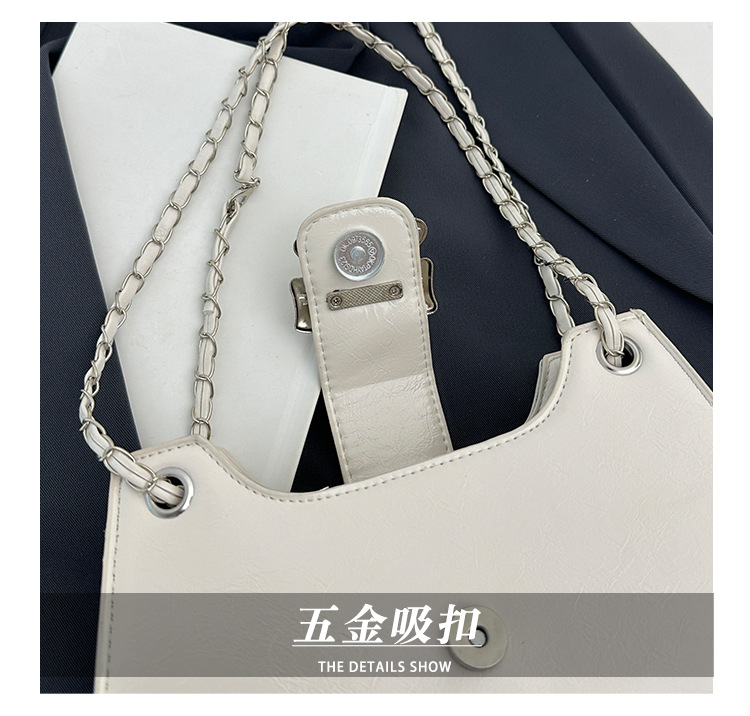 小众ins时尚腋下单肩斜跨包包女2024新款秋季简约蝴蝶结小包高级详情4