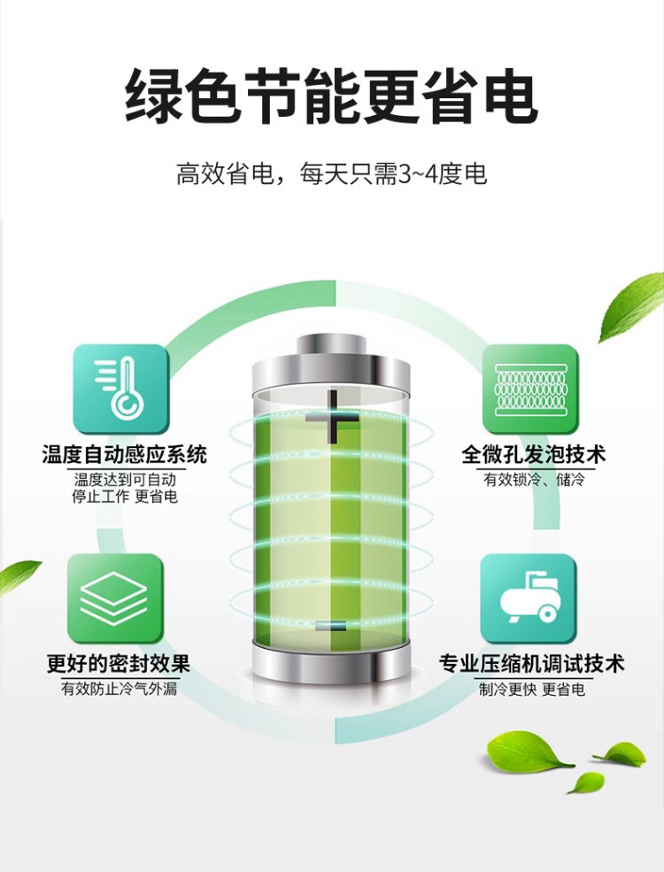 麦大厨制冰机商用全自动大容量奶茶店冷饮店大型制冰设备方冰机详情5